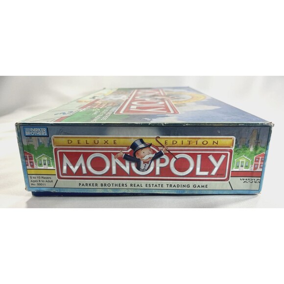 Monopoly Deluxe Edition Vintage 1995 Parker Brothers Board Game - Picture 12 of 14